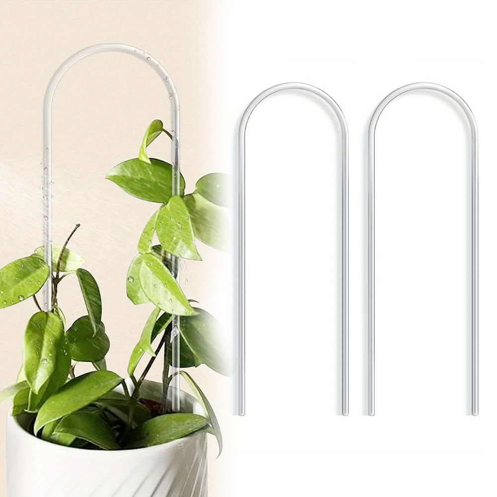 2pcs Acrylic U-shaped Plant Ra - Indoor Herb Garden ulasan dan harga