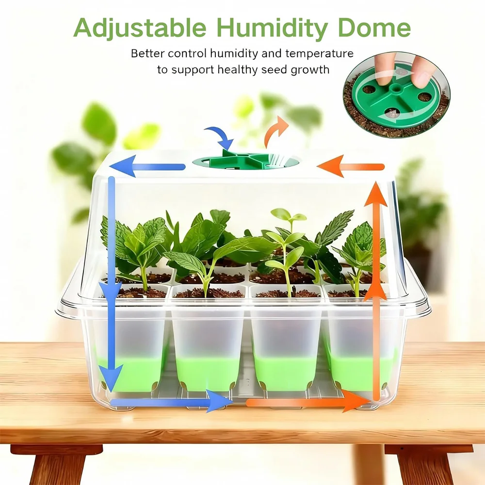 12 cell Seedling Starter Tray  - Seed Starter Tray ulasan dan harga