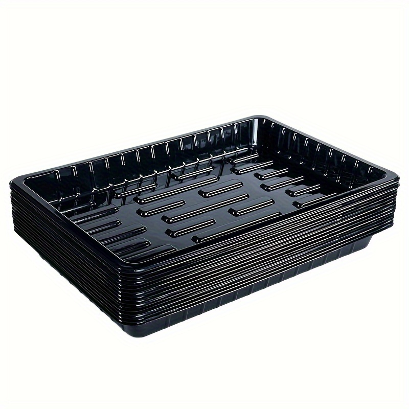 1Pc Durable Black PET Plastic  - Seed Starter Tray ulasan dan harga