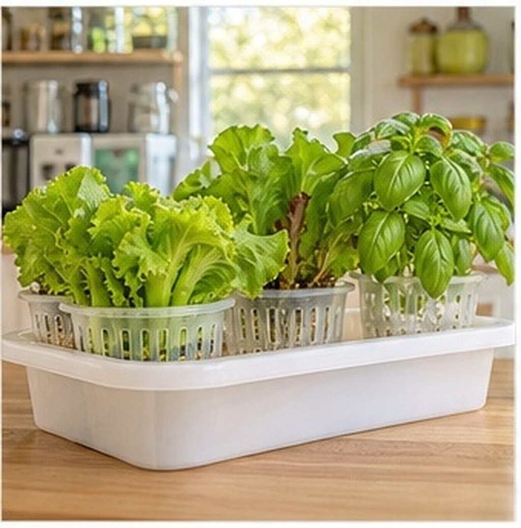 4Pcs Hydroponic Plant Pots Thi - Plant Pot ulasan dan harga