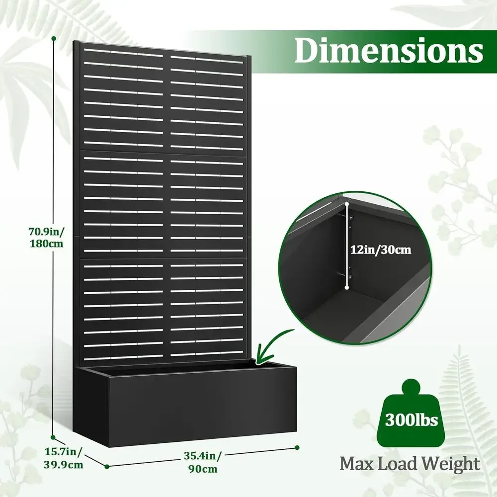Elevated Garden Bed with Trell - Vertical Planter ulasan dan harga