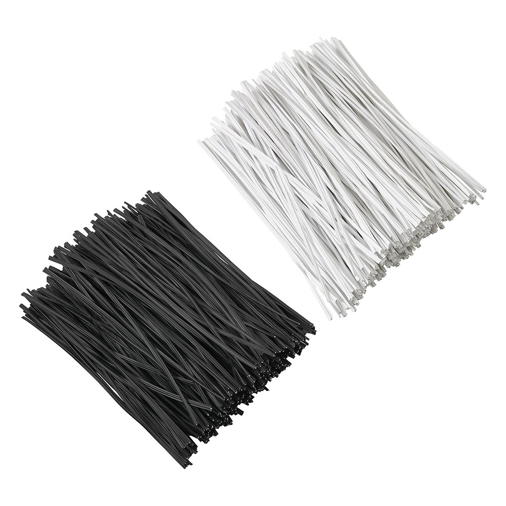 100Pcs BK WH Oblate Iron Wire  - Indoor Herb Garden ulasan dan harga