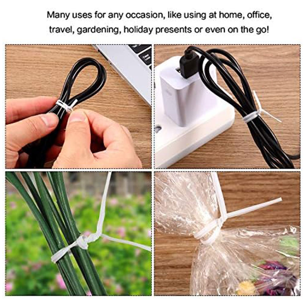 100Pcs BK WH Oblate Iron Wire  - Indoor Herb Garden ulasan dan harga
