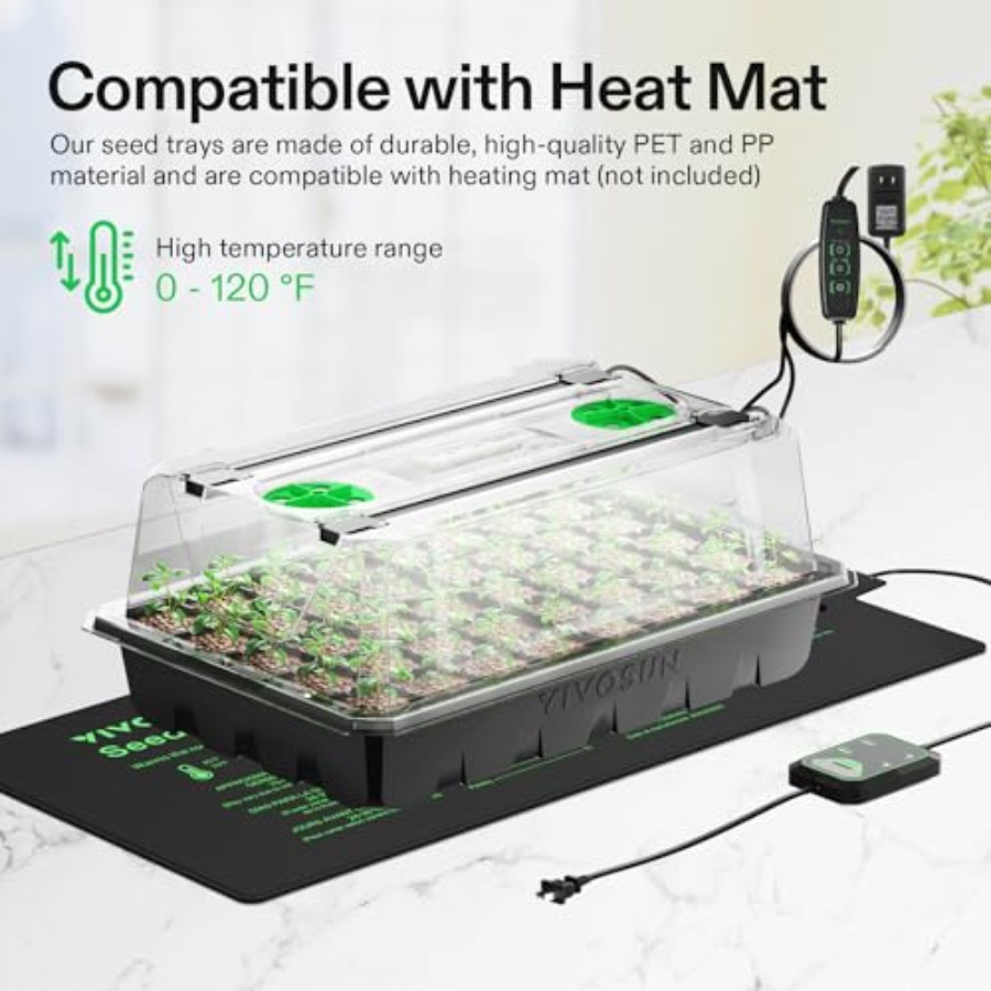 6-Pack Seed Starter Trays for  - Seed Starter Tray ulasan dan harga