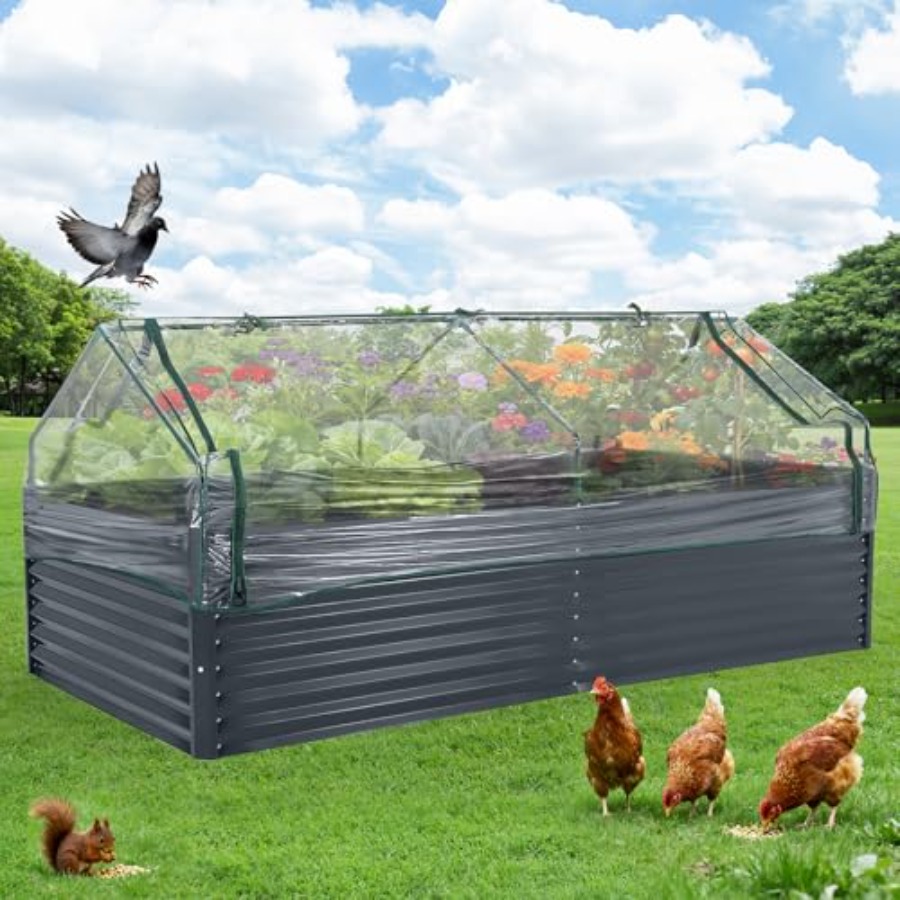 Outdoor vegetable gardening: g - Raised Garden Bed ulasan dan harga