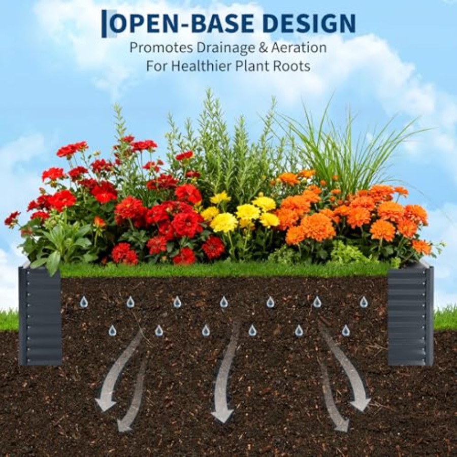 Outdoor vegetable gardening: g - Raised Garden Bed ulasan dan harga