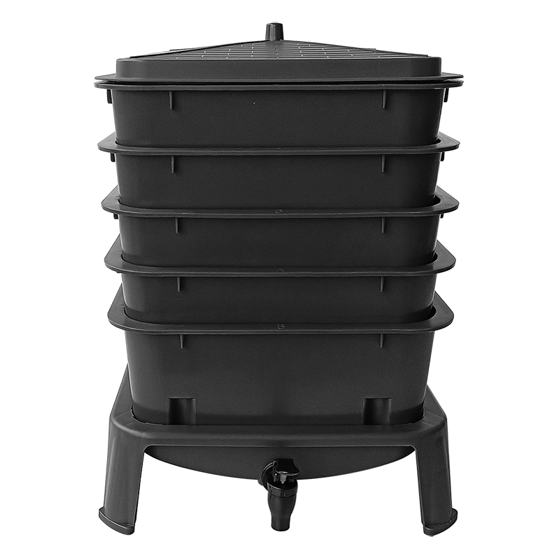 Heavy Duty 50L 5-Tray Worm Far - Compost Bin ulasan dan harga