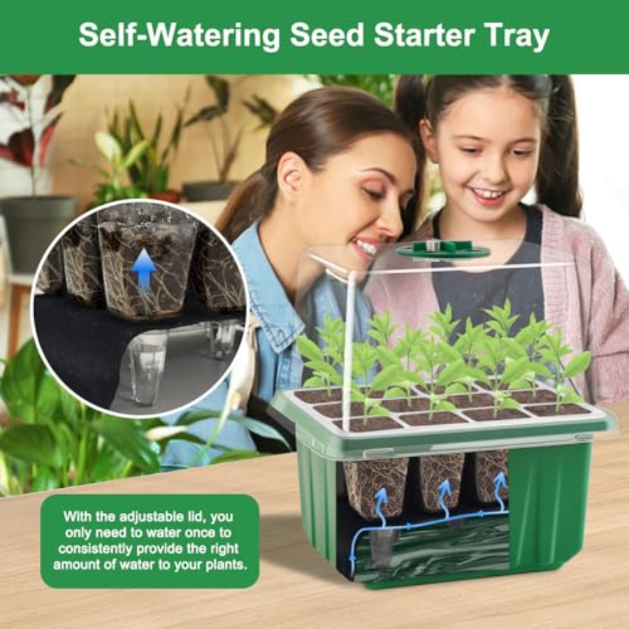 Seed Starter Tray with Light 6 - Seed Starter Tray ulasan dan harga