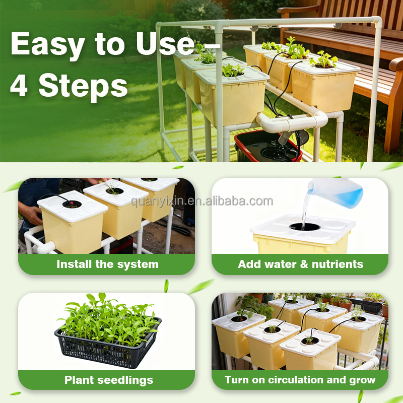 Dutch Bucket Hydroponic System - Hydroponic Kit ulasan dan harga
