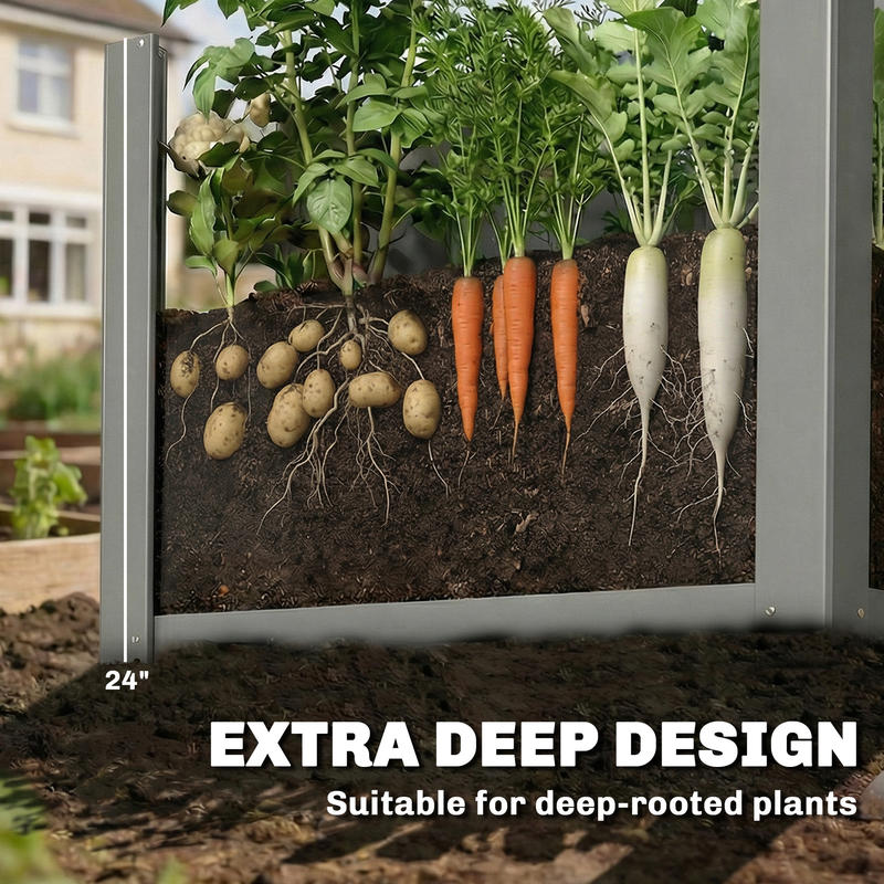 Outsunny Raised Garden Bed Gal - Raised Garden Bed ulasan dan harga
