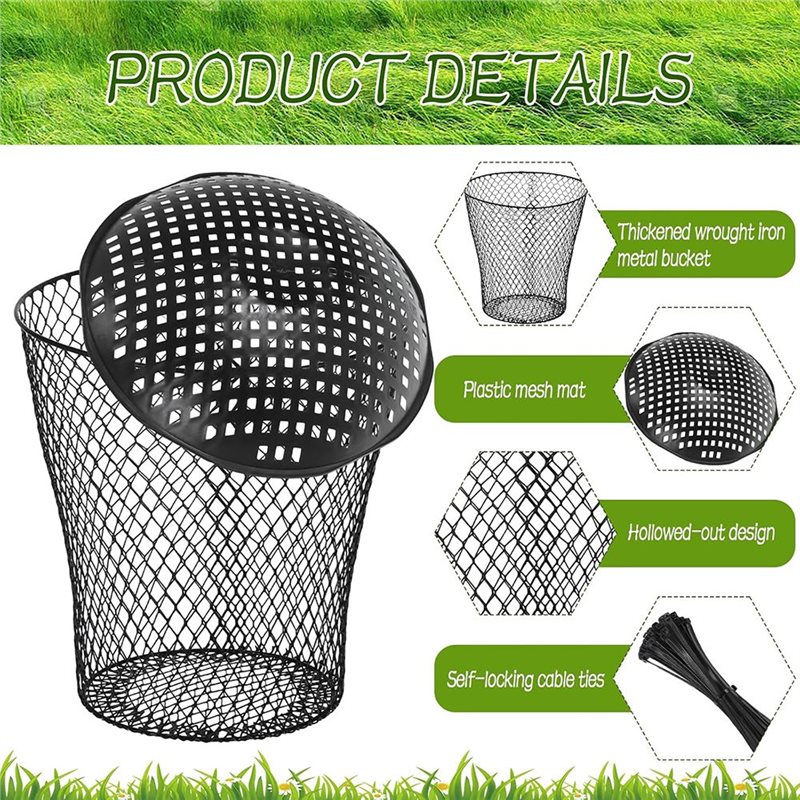 4 Pack Large Inground Worm Com - Compost Bin ulasan dan harga