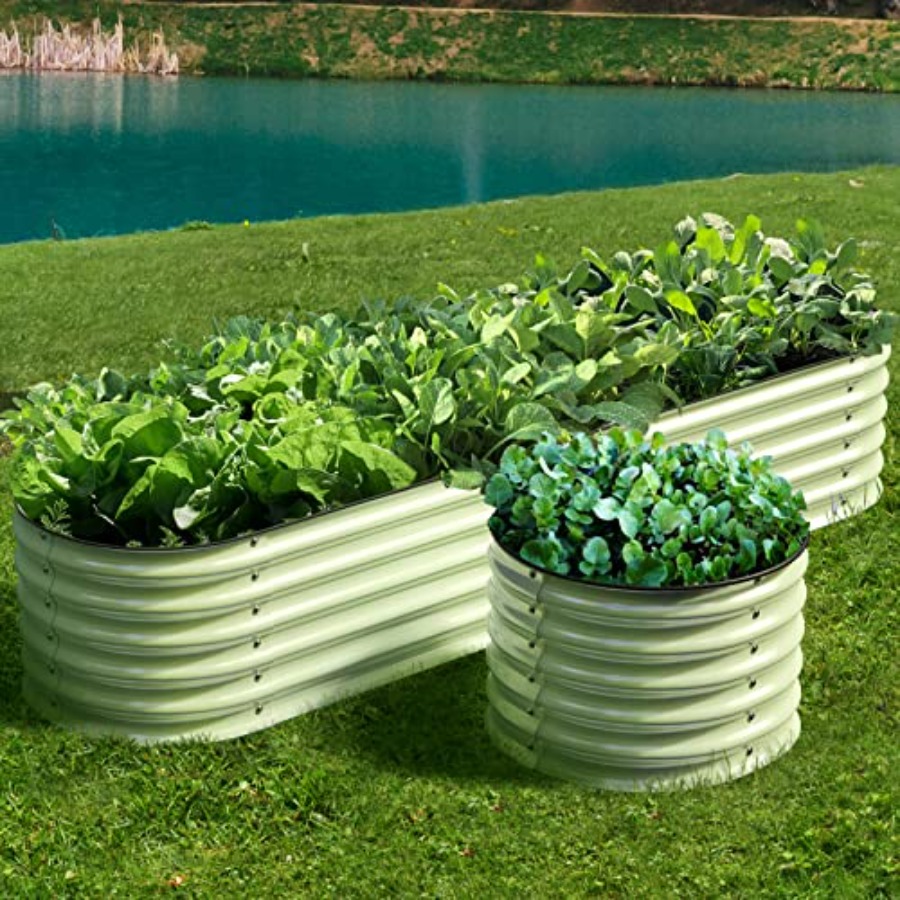 Outdoor modular galvanized ste - Raised Garden Bed ulasan dan harga