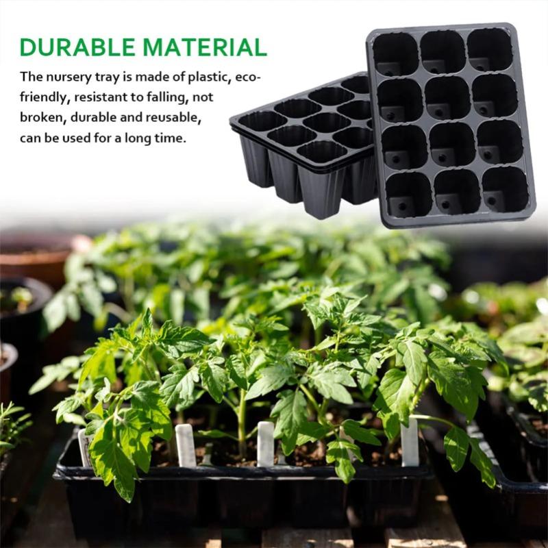 12 Holes Vegetable Seedling Po - Seed Starter Tray ulasan dan harga