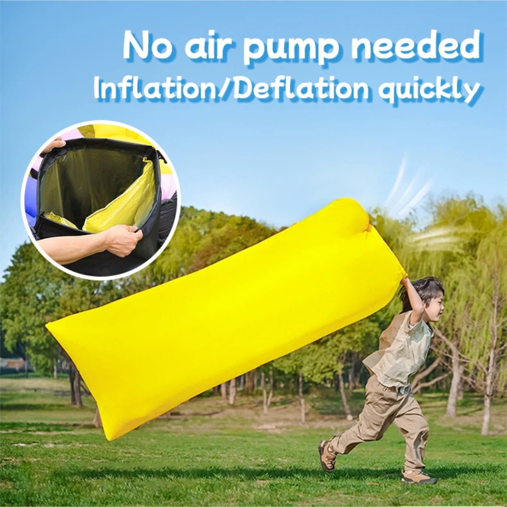 Portable Air Sofa Waterproof F - Grow Bag ulasan dan harga