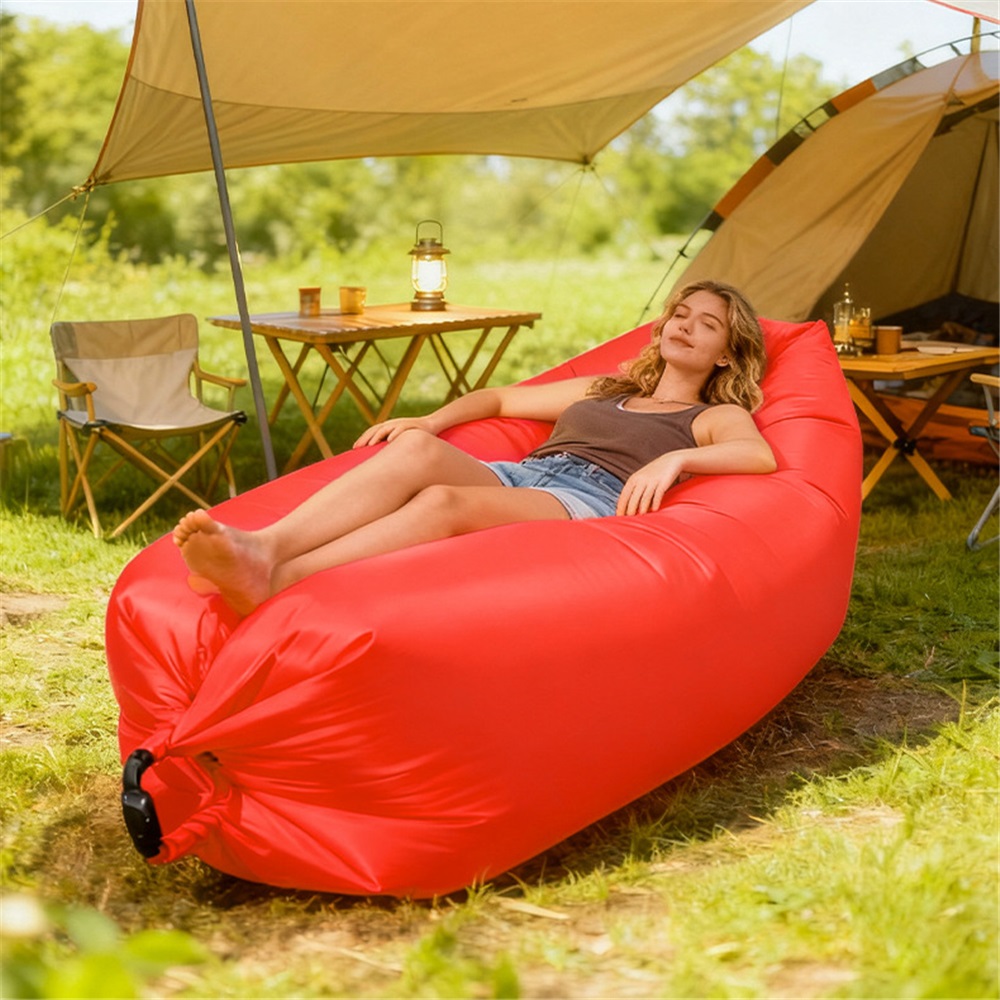 Portable Air Sofa Waterproof F - Grow Bag ulasan dan harga