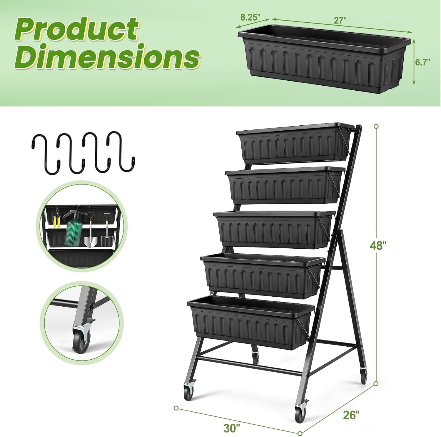 Vertical Raised Garden Bed Wit - Indoor Herb Garden ulasan dan harga