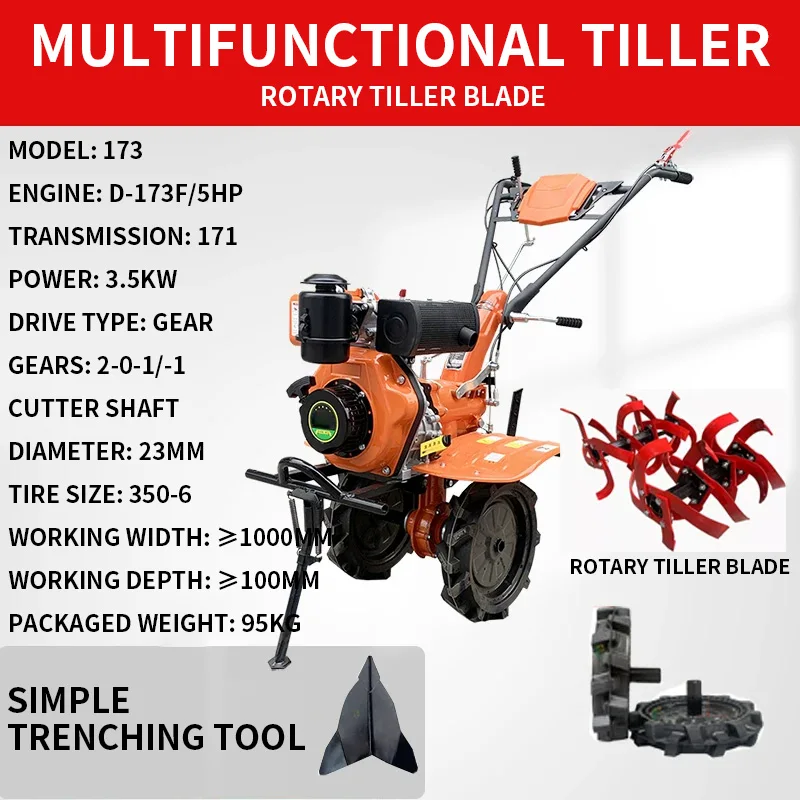 Mini Tiller/Rotary Tiller—Mult - Pruning Shears ulasan dan harga