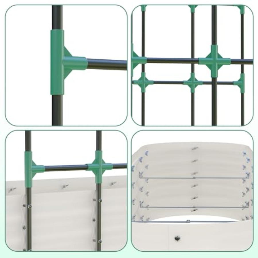 Galvanized Raised Garden Bed w - Raised Garden Bed ulasan dan harga