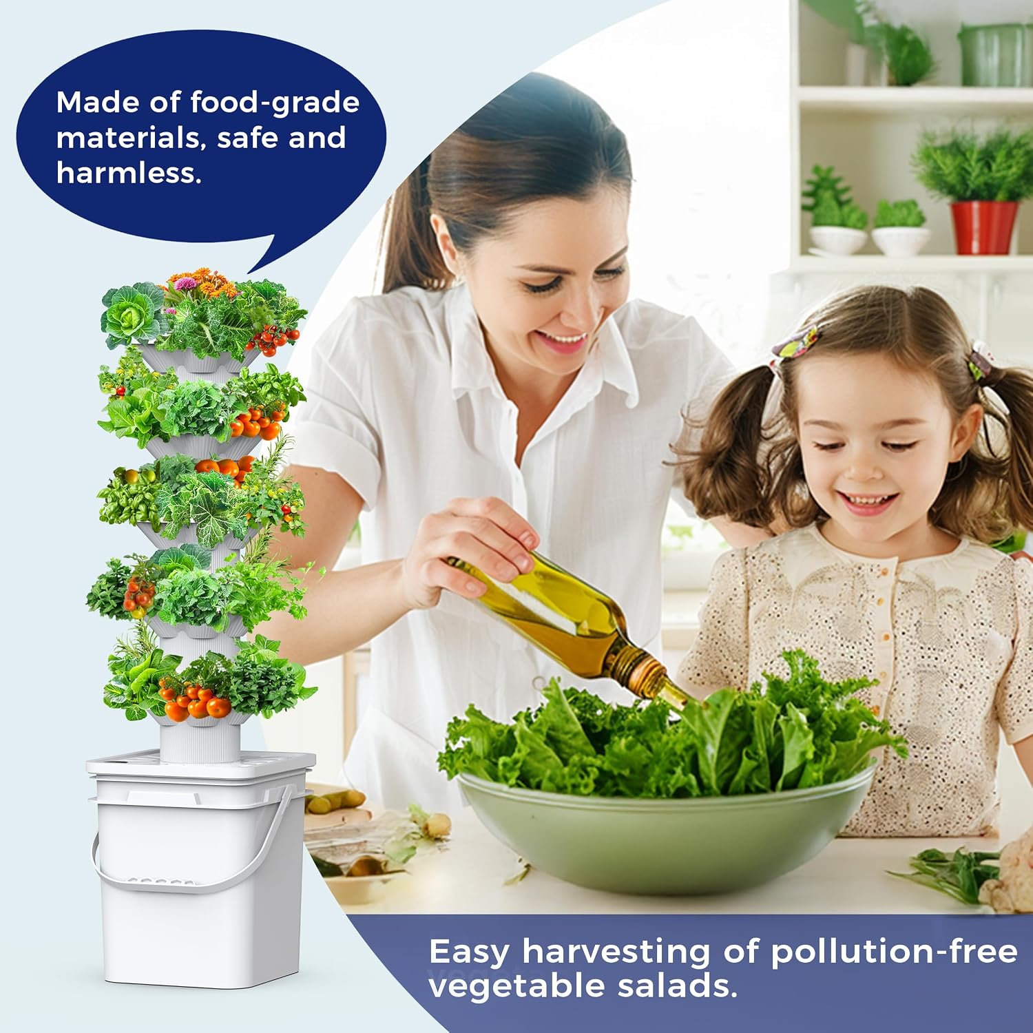 Hydroponics Growing System Kit - Hydroponic Kit ulasan dan harga