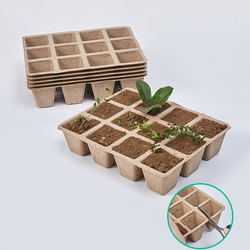 5Pcs 12-Hole Plant Nursery Tra - Seed Starter Tray ulasan dan harga