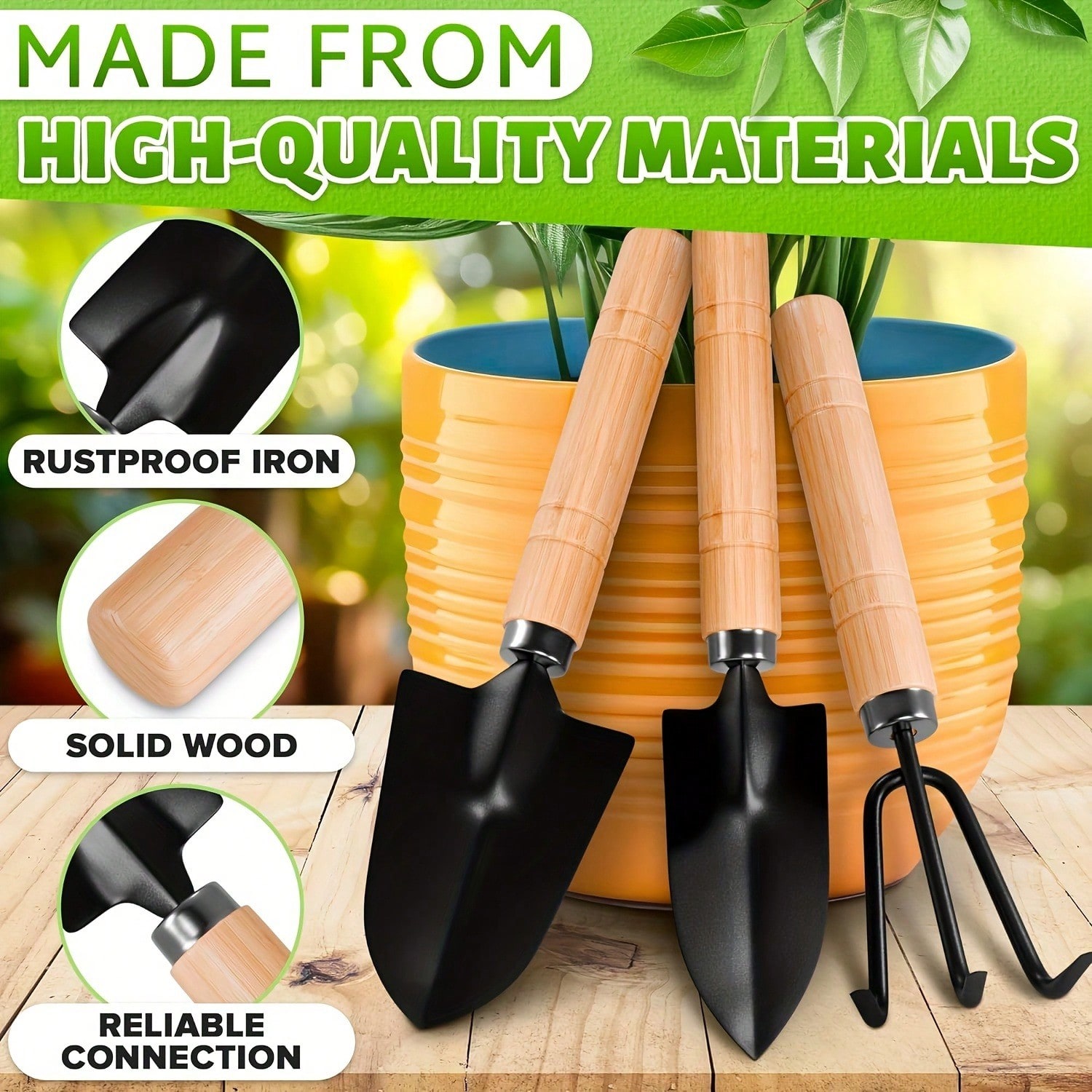 3PC/1Set Mini Gardening Tools  - Indoor Herb Garden ulasan dan harga