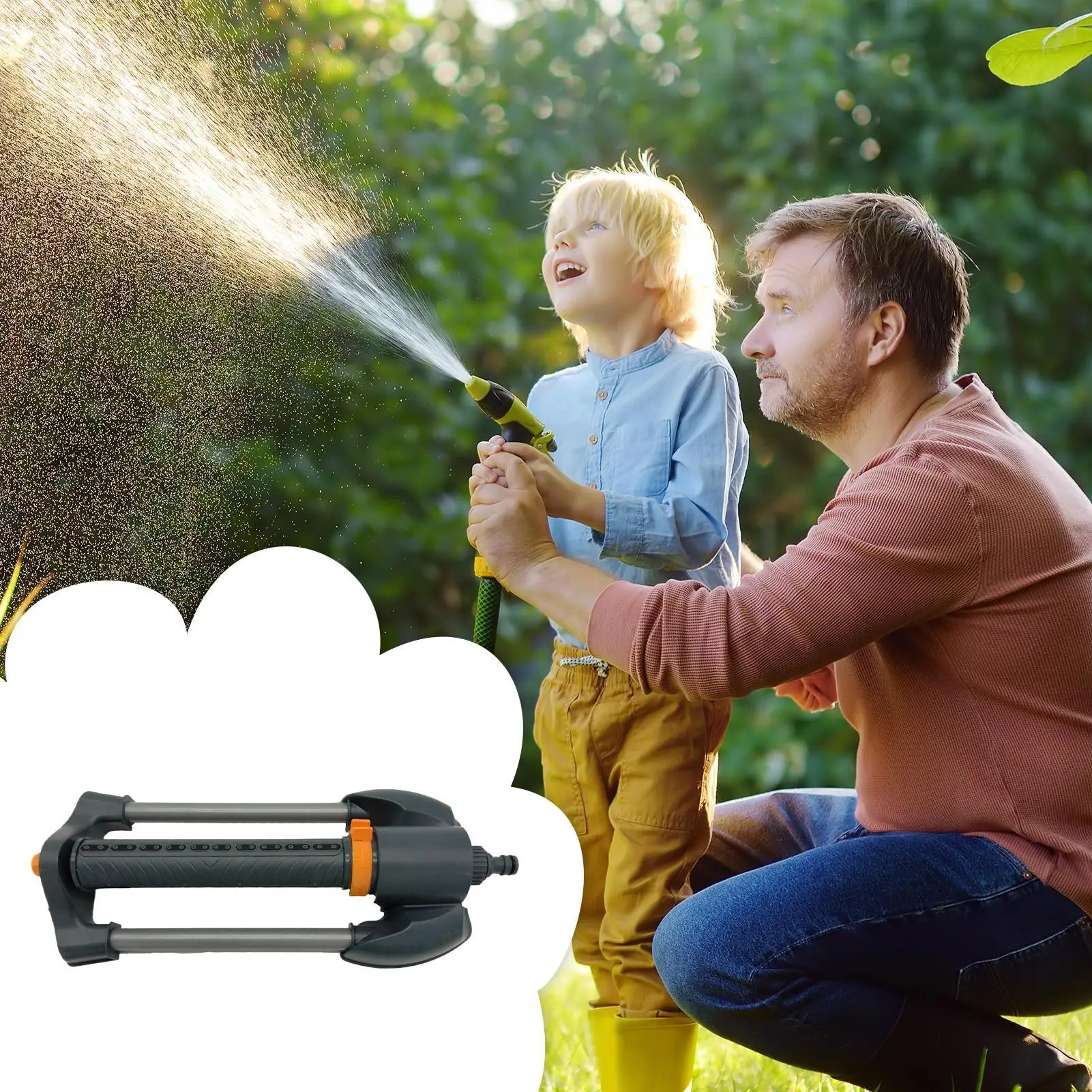 Water Sprinkler Oscillating Ga - Raised Garden Bed ulasan dan harga