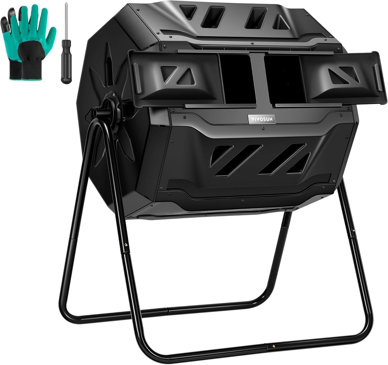 VIVOSUN Outdoor Tumbling Compo - Compost Bin ulasan dan harga