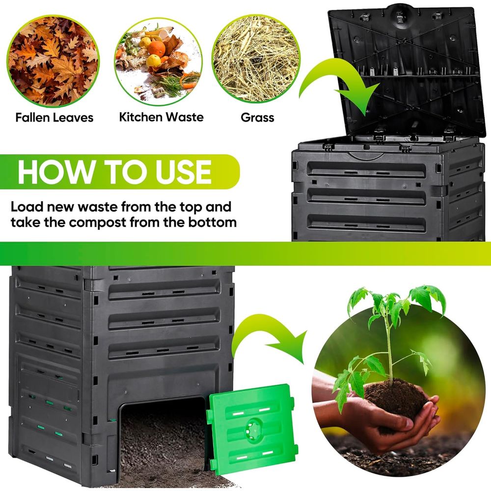 120 Gallon Garden Compost Bin  - Compost Bin ulasan dan harga