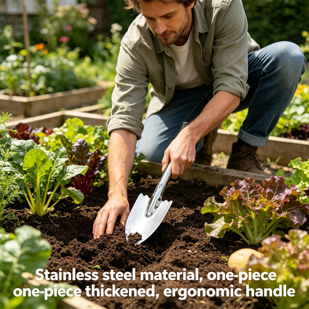 Stainless Steel Gardening Shov - Trowel Garden Tools ulasan dan harga