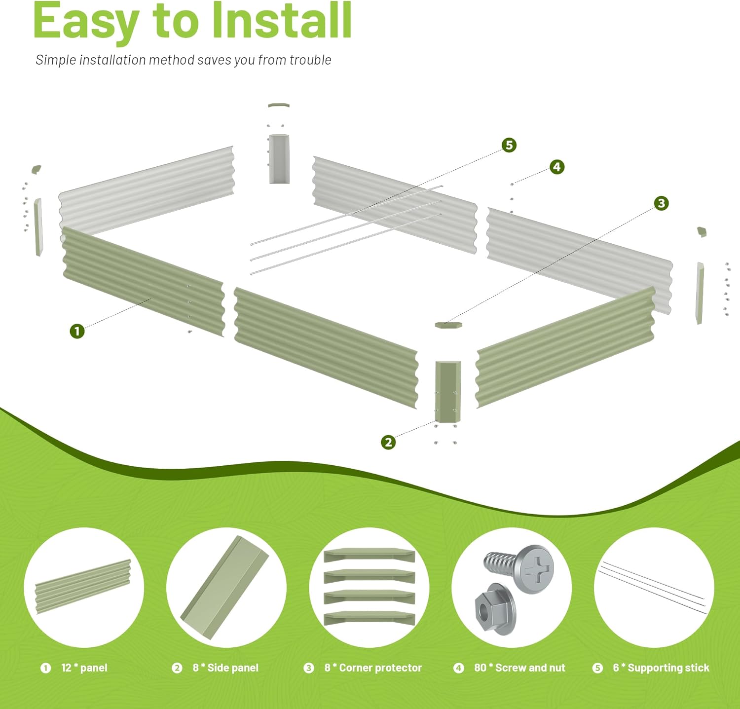Outdoor Vegetable Gardening Me - Raised Garden Bed ulasan dan harga