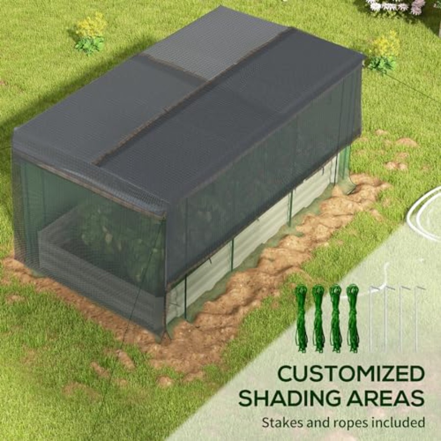 7.3 x 3.4 x 1 ft Galvanized Ra - Raised Garden Bed ulasan dan harga