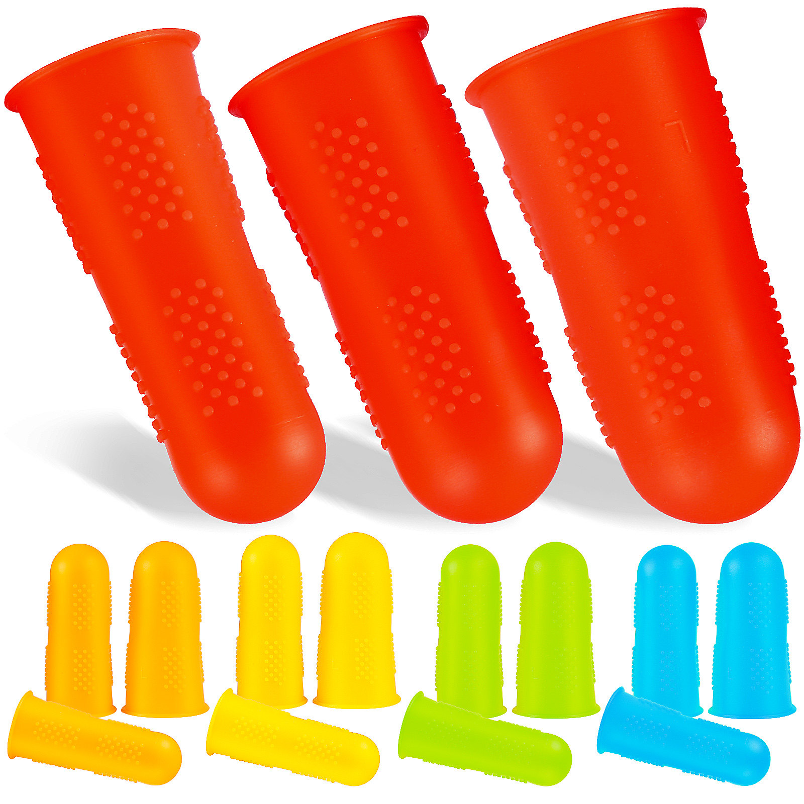 15Pcs Finger Protectors Silico - Garden Gloves ulasan dan harga