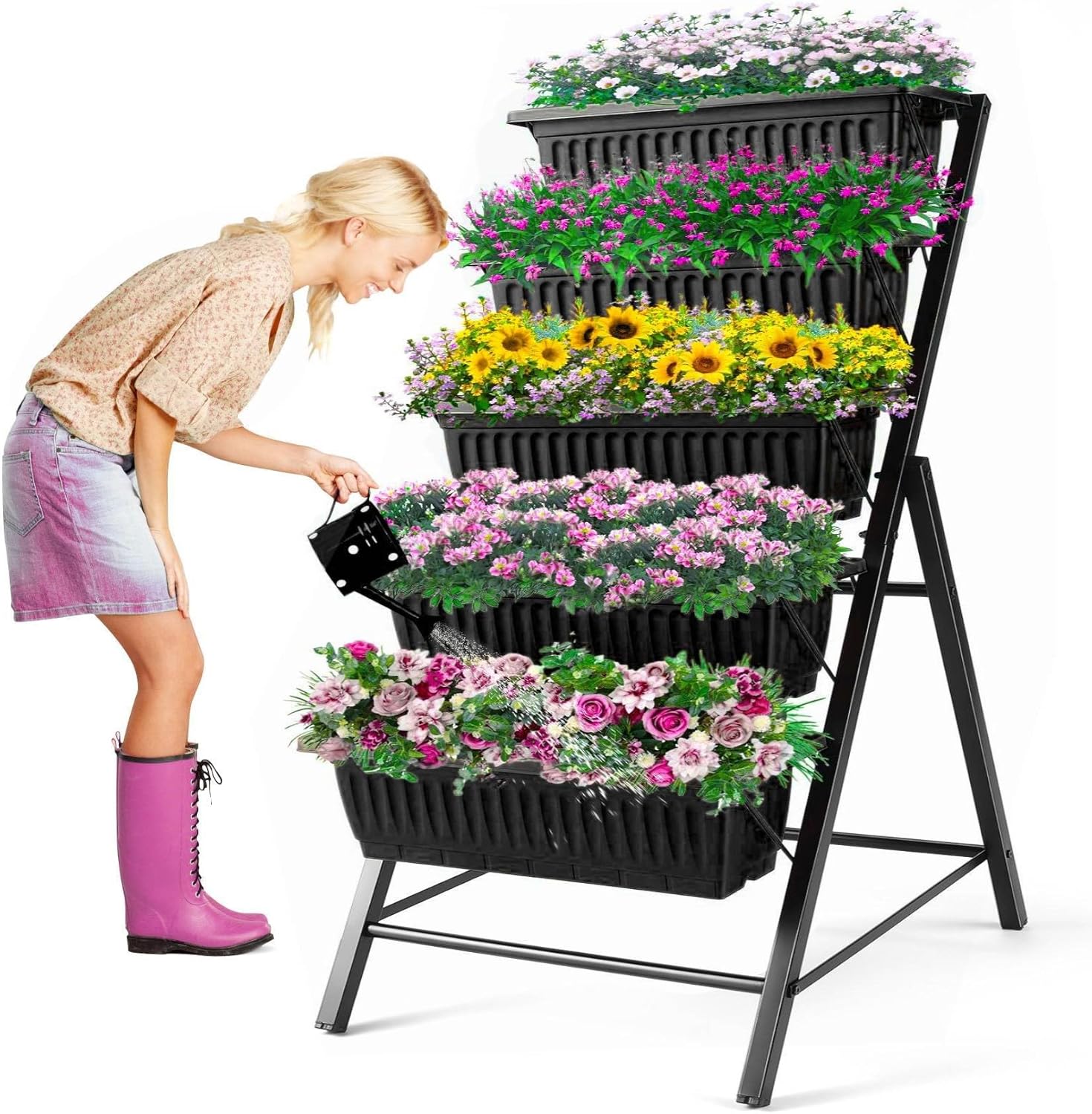 Outdoor Garden Patio Yard Vert - Vertical Planter ulasan dan harga