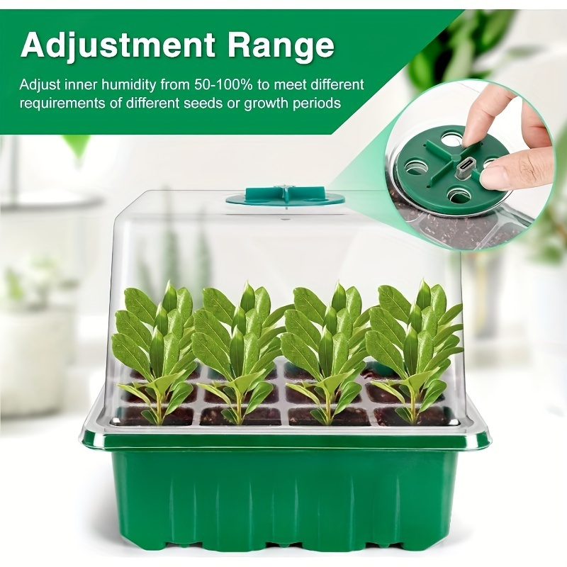 LED Grow Light Garden Plant Su - Seed Starter Tray ulasan dan harga