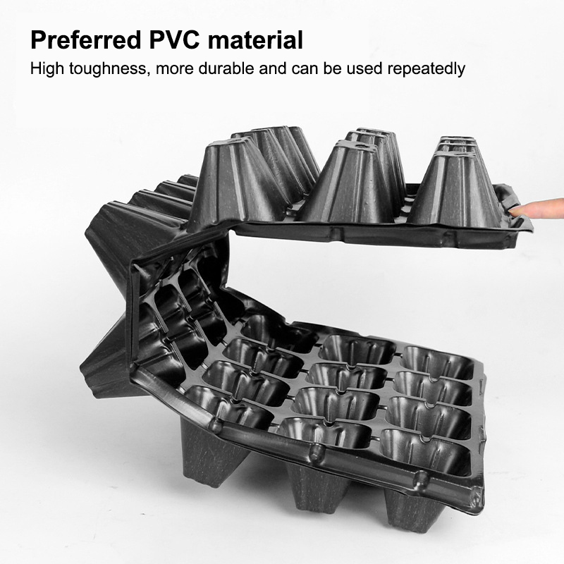 Hot 10Pcs Seedling Trays Plast - Seed Starter Tray ulasan dan harga