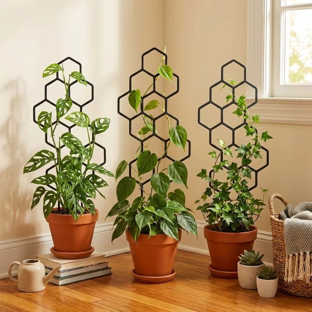Honeycomb Design Plant Trellis - Indoor Herb Garden ulasan dan harga