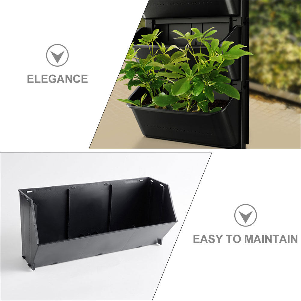 2Pcs Wall Mounted Planter Pots - Vertical Planter ulasan dan harga
