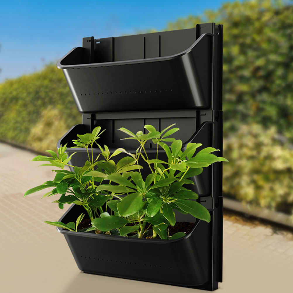 2Pcs Wall Mounted Planter Pots - Vertical Planter ulasan dan harga