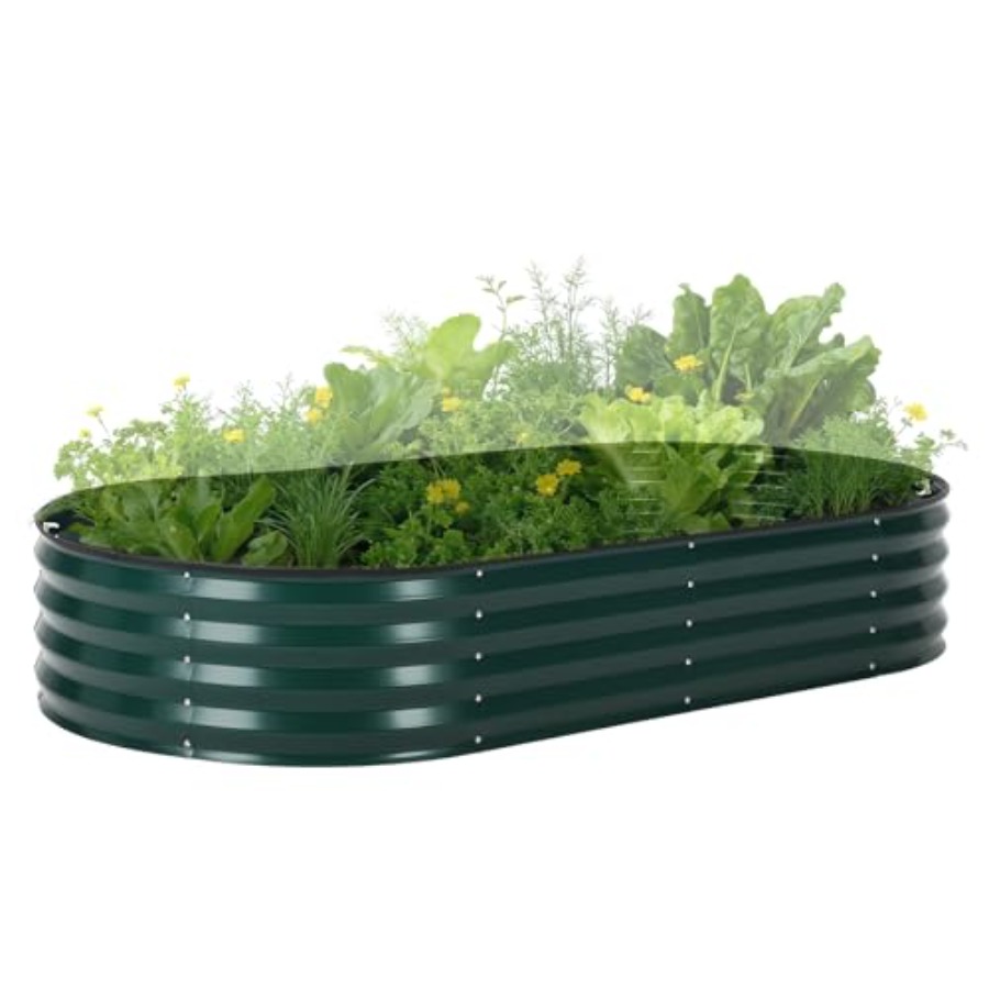 Outdoor galvanized steel raise - Raised Garden Bed ulasan dan harga
