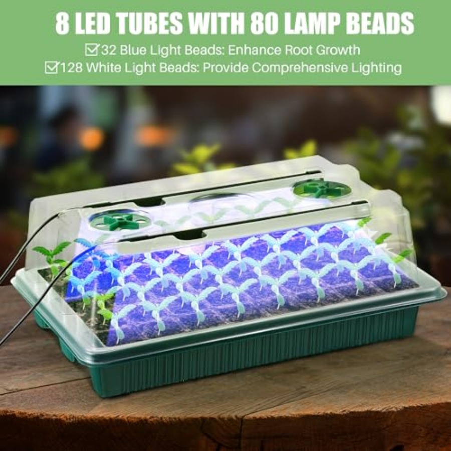 Pack Seed Starter Tray with Gr - Seed Starter Tray ulasan dan harga