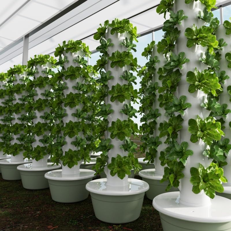 Vertical Hydroponic Grow Tower - Vertical Planter ulasan dan harga